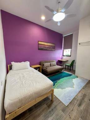 Lavender Theme Walk Up Apartment Matang